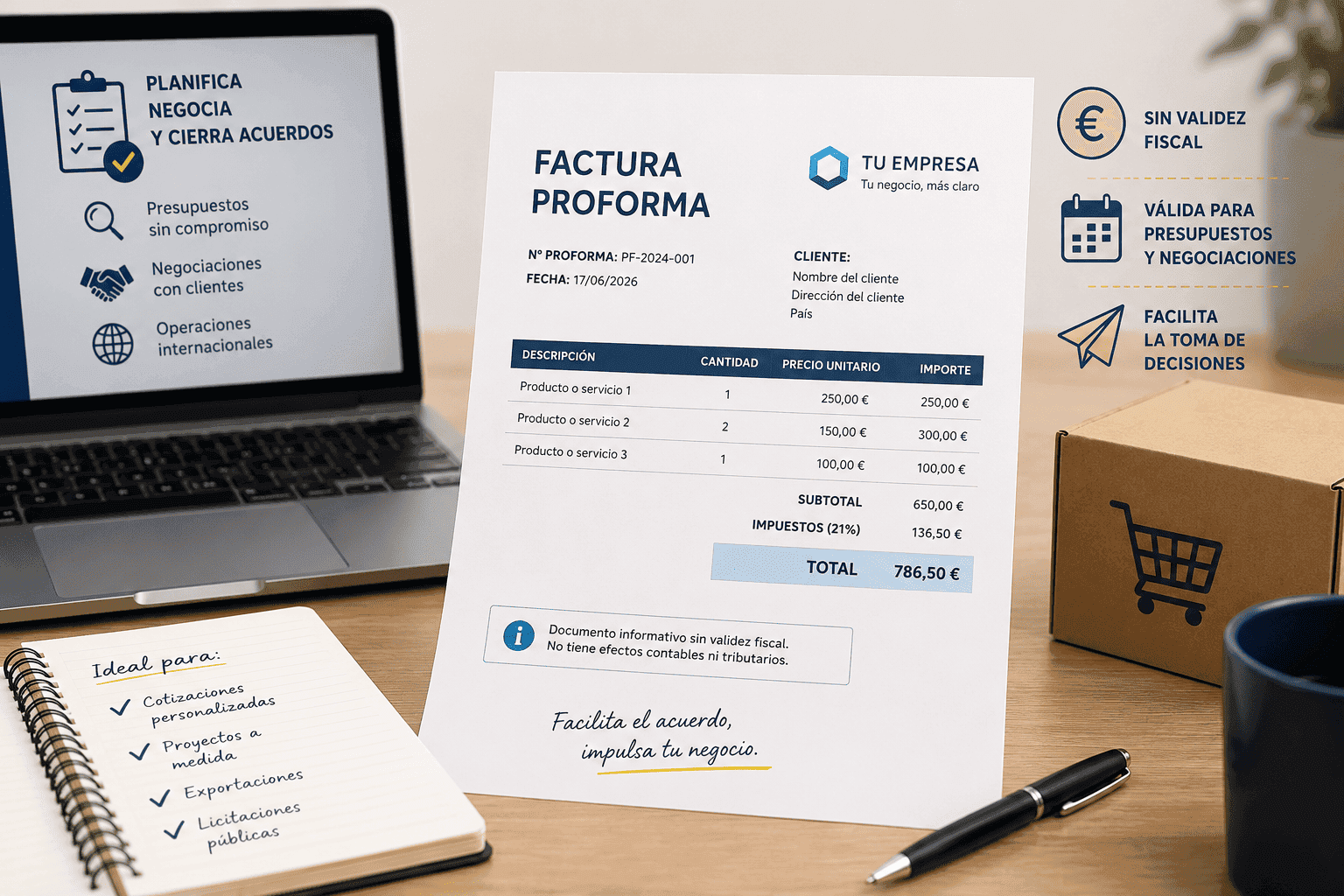 ¿Qué es una factura proforma y cuándo debes utilizarla en tu negocio?