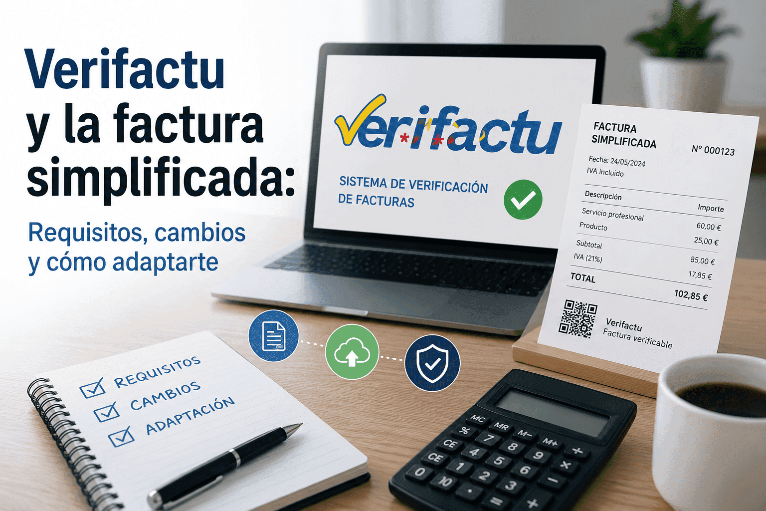 Verifactu y la factura simplificada: Requisitos, cambios y cómo adaptarte